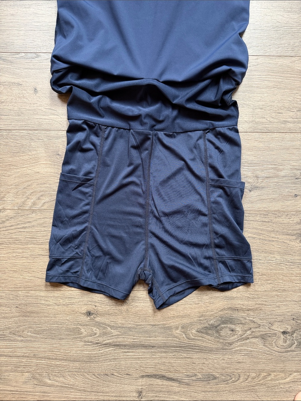 TCEC Women’s Navy Athletic Dress with Built-In Shorts - Picture 5 of 5